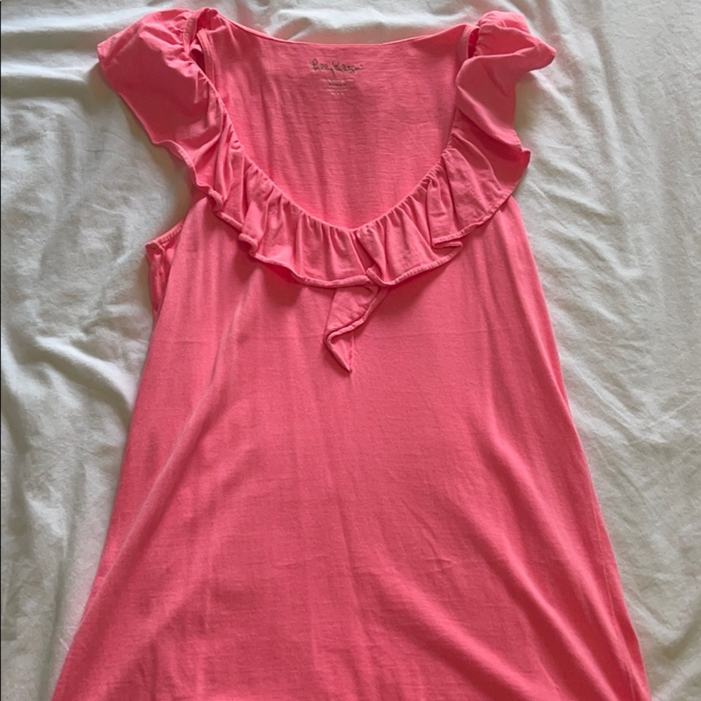 Hot pink Lilly tank